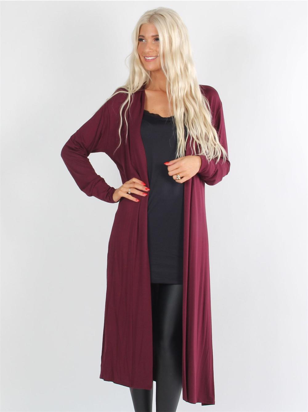 Mikkala - Lang basic cardigan (bestseller)